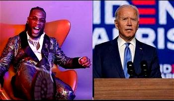 Burna Boy’s ‘Destiny’ among 46 songs billed for Biden’s inauguration