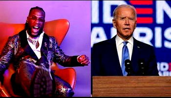 Burna Boy’s ‘Destiny’ among 46 songs billed for Biden’s inauguration