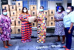 Cross Govt distributes PPEs other COVID-19 items to over 4000 frontline health workers