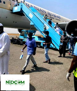 Breaking: 424 more Nigerians stranded in Saudi Arabia arrive Abuja