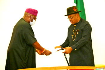 S/South PDP mourns with Akwa Ibom Gov over party chair’s demise