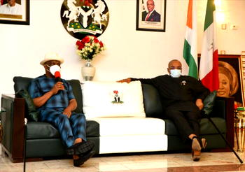 Wike commiserates Gov Emmanuel over death of party chair, PANDEF chair