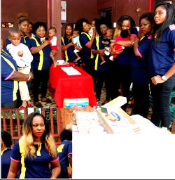 Sandra Idubor Foundation gives food items to orphanage home