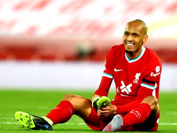 Fabinho adds to Liverpool’s injury woes