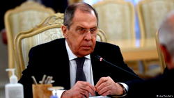 Russia’s foreign minister says Moscow prepared to break with EU