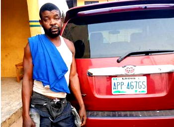 Driver fleeing with stolen boss’s car arrested in Ogun