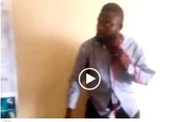 VIDEO: Ayade’s aide threatens suicide over unpaid salaries