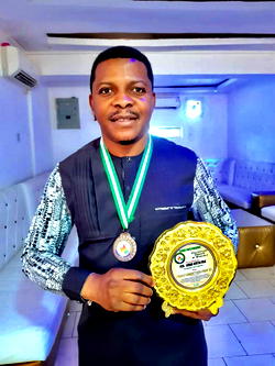 ECOWAS Youth Parliament honours Kogi-born activist, Okai Austin