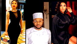 Tonto Dikeh’s ex Churchill Olakunle introduces PA as wife