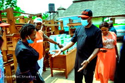 Onoh, Enugu Assembly member donates primary school desks, books
