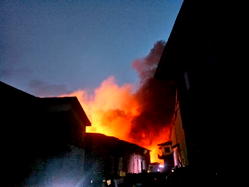 BREAKING: Warehouse close to Iddo railway terminal on fire