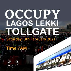 SHOCKING: Hear what aggrieved female #LekkiTollgate protester said to Buhari (VIDEO)