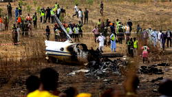 Victims of NAF plane crash for burial at National Military Cemetery today