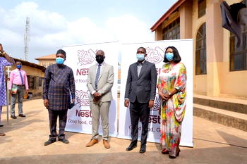 Nestlé for Healthier Kids Ogun Schools get water, sanitation facilities