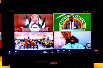 Buhari offers automatic employment, scholarships to 110 ex-Corps members