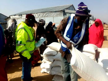 NEMA launches monthly distribution of relief items to 38,000 households in Borno IDP’s camps