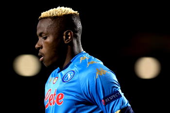 UCL: Osimhen doubtful ahead of Liverpool clash