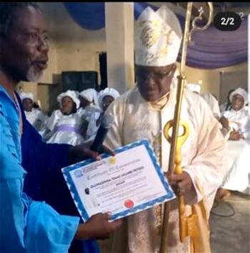 Nigerian music veteran Sir Shina Peters ordained Bishop