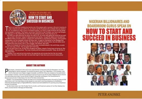 Anosike’s new book on Business Start-ups, a catalyst to industrialization in Nigeria – LCCI Boss