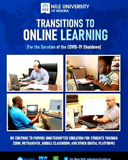 Nile University Ensures Education Continuity for Students Through Transition to Online Learning