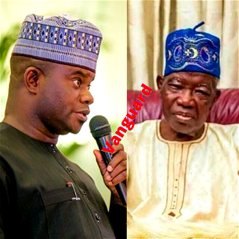 ‘Loss to Nigeria’s democracy’, Yahaya Bello reacts to Lateef Jakande’s demise