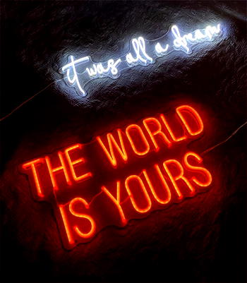 Take a deep dive into inspirational home décor with Elitist’s Range of positive art