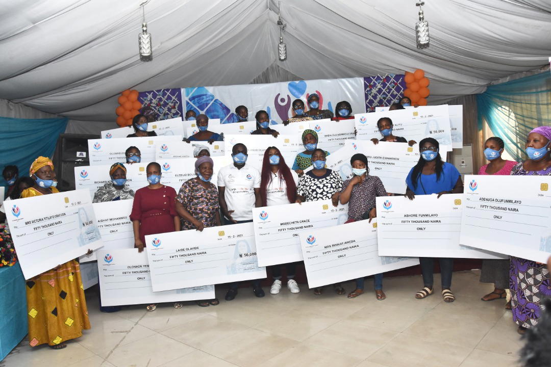 RevolutionPlus group empowers over 150 widows to mark Dir's birthday