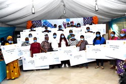 RevolutionPlus group empowers over 150 widows to mark Dir’s birthday