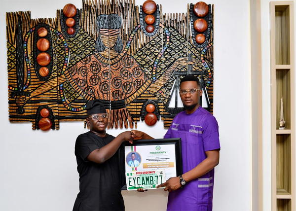 ECOWAS Youth Council inducts Solomon Eguonor as AMBASSADOR