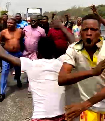 DSS attacks Sunday Igboho on Lagos-Ibadan expressway