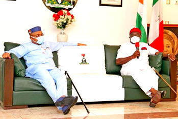 Gov Ikpeazu condoles Gov Emmanuel over demise of State PDP chairman, others