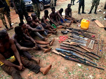 Benue communal crisis: Military arrests 10, recovers 16 firearms, others