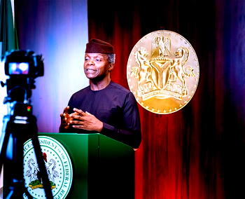 Osinbajo calls for robust regulation of cryptocurrency, not prohibition