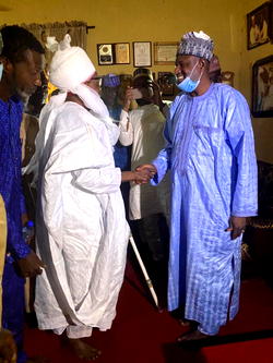 Ahmad Sani Yarima pays sympathy visit to Seriki Hausa Shasha