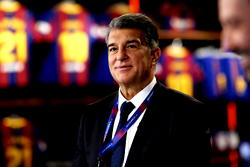 Messi congratulates new Barcelona president