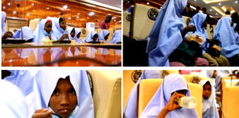 PHOTOS: Freed Jengebe schoolgirls after their release