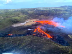 Volcano flares to life in Iceland for first time in 900 years