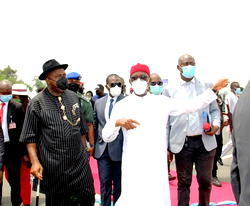Okowa reiterates commitment towards infrastructural development