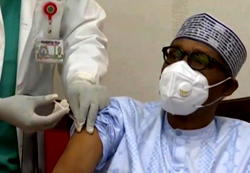 Buhari mobilises Nigerians for COVID-19 vaccine after receiving jab
