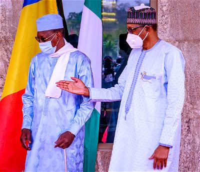 Buhari, Chadian president meet behind closed doors in Abuja