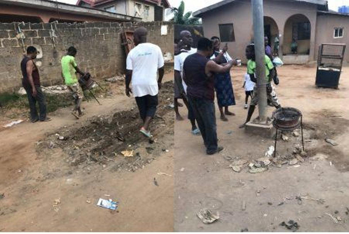Mob ties teenager to electric pole for allegedly stealing mother’s cooking utensil
