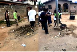 Mob ties teenager to electric pole for allegedly stealing mother’s cooking utensil
