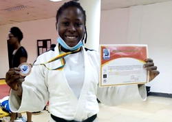 Ekuta, first Nigerian judoka to qualify for Tokyo Olympics