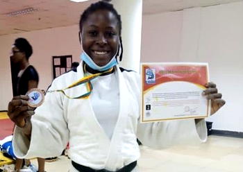 Ekuta, first Nigerian judoka to qualify for Tokyo Olympics