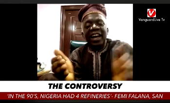 Happening: Femi Falana speaks with VanguardLIVE