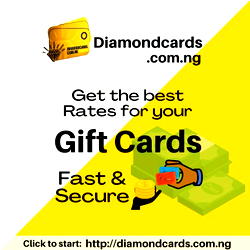 The number one Verified site to sell gift cards, bitcoin, cash app in Nigeria – Diamondcards.com.ng