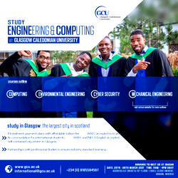 Glasgow Caledonian University offers Engineering, Computing opportunities to students