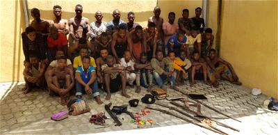cultists, armed robbers