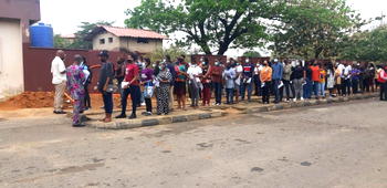 PHOTOS: Thousands of students undergo screening for SAT at UNILAG Int’l school