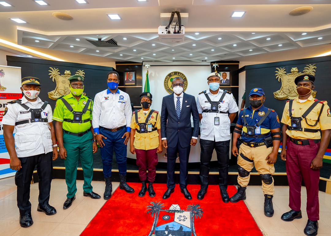 Traffic enforcement: Sanwo-Olu unveils body worn camera gadgets for law  enforcement officers - Vanguard News